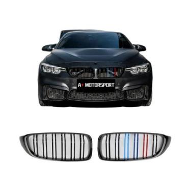 Imagem de Grelha Frontal Estilo M4 Preta Brilhante Para BMW F32 F33 F36 F80 F82 