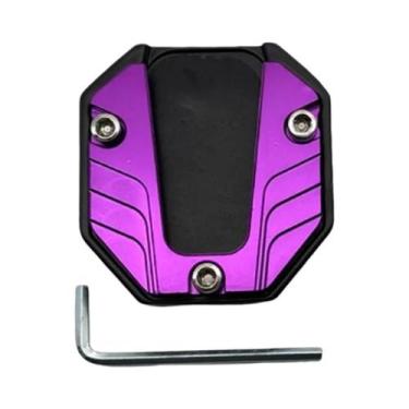 Imagem de Extensor De Apoio Para Moto Universal, Base Ampliada Antiderrapante - 
