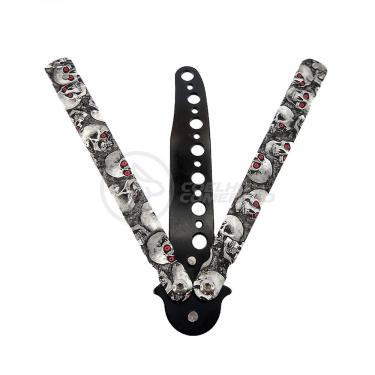 Imagem de Canivete Skull Caveira Treinamento Manobras Faca Borboleta