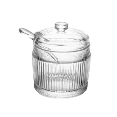 Imagem de WOLFF - Açucareiro com Colher e Tampa Lines 10cm x 7,5cm Vidro