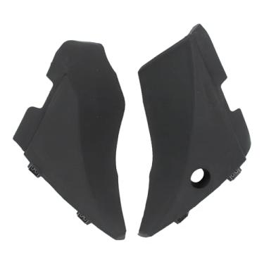 Imagem de DriveFix Par de tampa de painel de tampa de saída de para-brisa preta esquerda e direita para Chevy para GMC Silverado Sierra 1500 2500 3500 HD 2014-2020