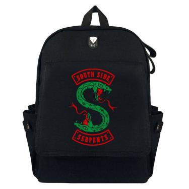 Imagem de Mochila escolar Riverdales Kids Bag 30x12x39cm Algodão-Poliéster