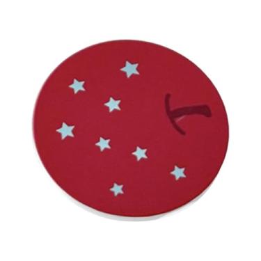 Imagem de ＫＬＫＣＭＳ Porta-copos para bebidas, ideal para café, Natal, com isolamento térmico, antiderrapante, absorvente e criativo para mesa de jantar ou área externa, em Formato de Maçã