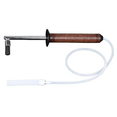 Imagem de Escova de café expresso, kit de limpeza de máquina de café expresso, limpador de varinha a vapor, kit de descalcificação de café com cabo antiescaldante, 2 cabeças de escova para ferramenta de limpeza