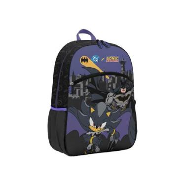 Imagem de Mochila Sonic Velocity Shadow City Batman Infantil - Pacific