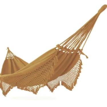 Imagem de Rede de Descanso Casal Dormir Grande Luxo Gigante(Caramelo)