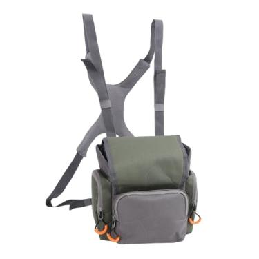 Imagem de SPYMINNPOO Pacote de Peito para Arnês Binocular, Bolsa Binocular Ajustável, Capa de Chuva, Bolsa para Binóculos para Caminhadas e Acampamento