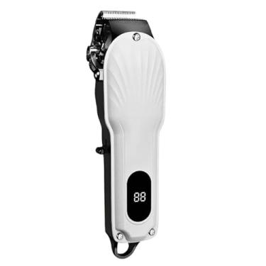 Imagem de Máquina De Cortar Cabelo e Barba Profissional Portátil (Branco)