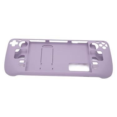 Imagem de Generic Capa Protetora Kickstand para Steam Deck Proteção Total à Prova de Choque Compatível Com Dispositivos Portáteis de Jogo Ergonomicamente Projetado para Aderência Confortável (Roxo)