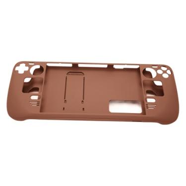 Imagem de Generic Capa Protetora Kickstand para Steam Deck Proteção Total à Prova de Choque Compatível Com Dispositivos Portáteis de Jogo Ergonomicamente Projetado para Aderência Confortável (Marrom)