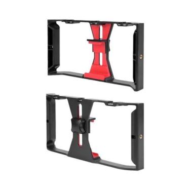 Imagem de Estabilizador De Gimbal Rotativo Portátil Para Celular Com Suporte Par