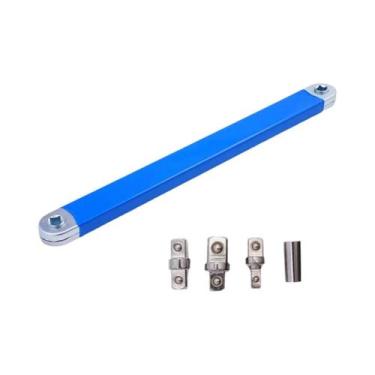 Imagem de Chave De Extensão Compacta De Dupla Função Com 4 Adaptadores Soquete D