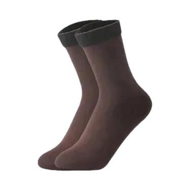 Imagem de Meias Quentes E Grossas De Inverno Para Mulheres E Homens, Meias Térmi