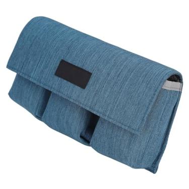 Imagem de KIMISS Bolsa de Bateria para Drone Portátil, Anti-respingo, Bolsa Segura para Câmera Com Gancho e Laço para 2 Mini4pro Mini3 Avata Series Lp E4n E19 (Azul)