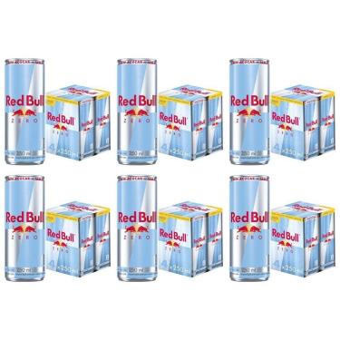 Imagem de Bebida Energética Red Bull Zero 250ml 24 Unidades-Unissex