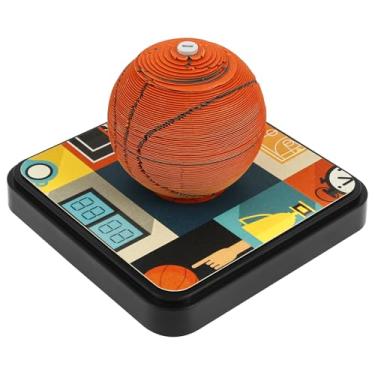 Imagem de Calendário 3D 2026, calendário criativo com luz LED, gerenciamento eficiente de tempo, calendário de mesa 3D, alívio de estresse para baterias de mesa de escritório em casa não incluídas (basquete)