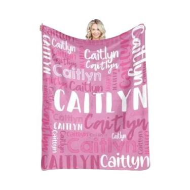 Imagem de Cobertor De Flanela Personalizado Em 30 Cores Para Meninas, Meninos, B