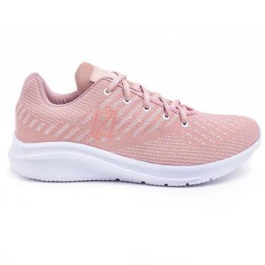 Imagem de Tênis Fast Feminino Caminhada Academia Corrida Treino Ultra Leve, Rosa