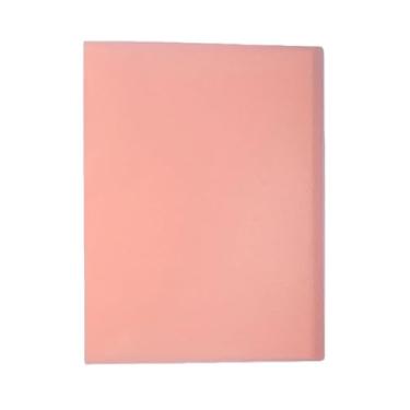 Imagem de Pasta Catálogo A4 + 60 Envelopes de Plástico, Resistente à Umidade e Sem Arrugas 23.5 cm x 32 cm para Escritório, Casa e Escola, Protege Documentos e Trabalhos(Vermelho,20 folhas)
