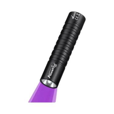 Imagem de Lanterna UV Mini USB Recarregável 365nm 395nm Para Urina De Animais De