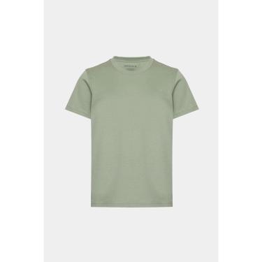 Imagem de Camiseta Infantil Aramis Básica 100% Algodão Premium Verde-Masculino