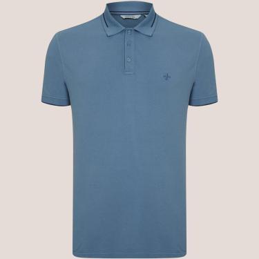 Imagem de Camisa Polo Dudalina Piquet Jacquard Masculino-Masculino