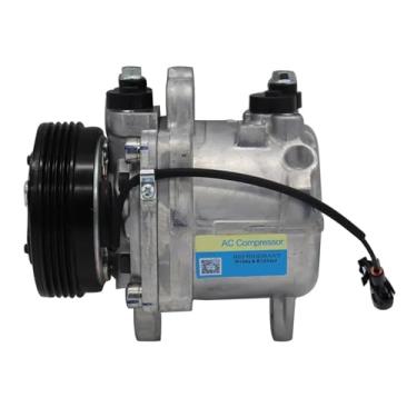 Imagem de Compressor CA para carro 12V A/C, compatível com Suzuki Wagon R 2012-2017 9520158J00 95201-58J40 95201-58J41 95201-69GCO T090501761 27630-4A01B