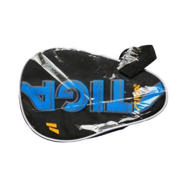 Imagem de Capa De Raquete De Tênis De Mesa STIGA De Alta Qualidade Em Preto E Az