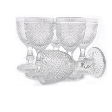 Imagem de Conjunto De Taças Bico De Jaca Transparente 255ml 6 Peças Bon Gourmet