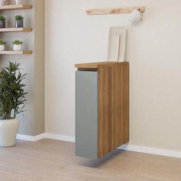 Imagem de Balcão 1 Porta Rainha 20Cm 100% Mdf - Nesher Móveis