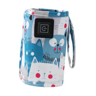 Imagem de simhoa Aquecedor de mamadeira USB, aquecedor portátil para mamadeiras, ideal para viagens de carro e uso externo.