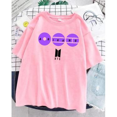 Imagem de Camiseta BTS Arirang World Tour 2026 Aesthetic Unissex - Sneko Store, 