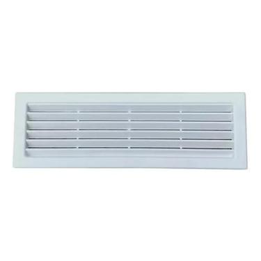 Imagem de Kit 10 Grades Ventilação Retangular Encaixe 26x9,5cm Exaus - MARELAGO