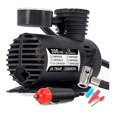 Imagem de Mini Compressor De Ar 12v 300 Psi Automotivo Pneu Carro Moto