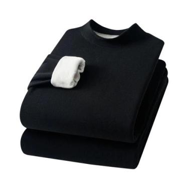 Imagem de Conjunto De Roupa Térmica De Cashmere E Seda Para Homens E Mulheres, A