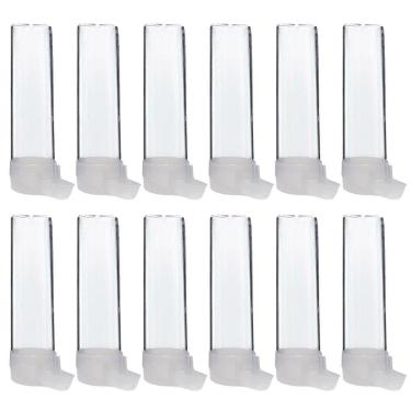 Imagem de Bebedouro Similar G Reto 75ml Para Pássaros Kit Com 12 Un