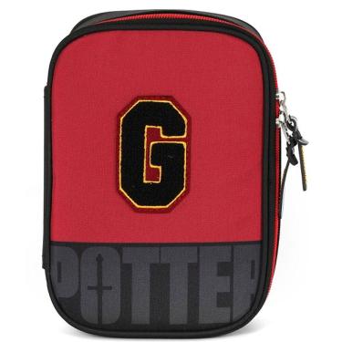 Imagem de Estojo BOX Escolar HARRY Potter Vinho Luxcel