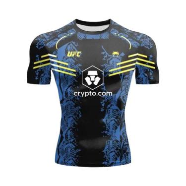 Imagem de Camiseta UFC De Secagem Rápida E Respirável Tamanho Grande Estilo Euro