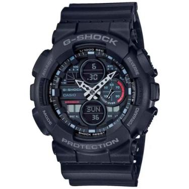 Imagem de Relógio Casio Masculino G-shock Anadigi Ga-140-1a1dr, Preto