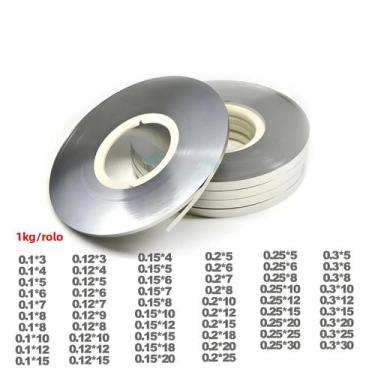 Imagem de Conector De Placa De Aço Niquelado Para Bateria Li-ion 18650 De 1kg Pa