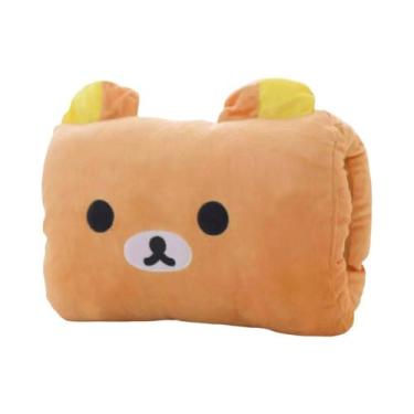 Imagem de Luvas De Pelúcia Rosa De Urso Para Crianças, Almofadas Criativas Para 