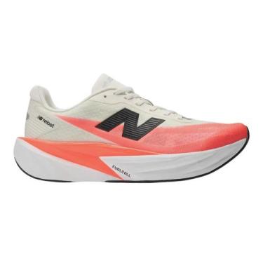Imagem de Tênis New Balance Fuelcell Rebel V5 Masculino MFCXV5 -, 41, Branco, La