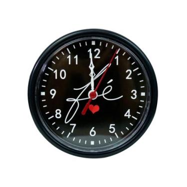 Imagem de Relógio de mesa ou parede de poliestireno 15cm  - Fmart, E