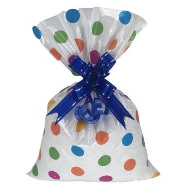 Imagem de Sacos de presente BOPP Pérola 30X44cm 50un Aliança - Embalagens Alianç