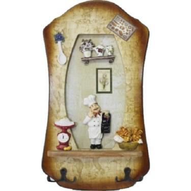 Imagem de Porta Chaves Cozinheiro - 60c-4 - Comercial Z