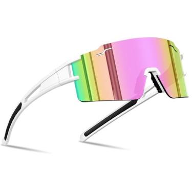 Imagem de Óculos de sol esportivos FMY Óculos de ciclismo polarizados UV400 Yout