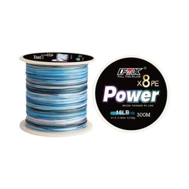 Imagem de Linha De Pesca FTK PE X4/X8 Super Forte E Resistente Ao Desgaste, 300/