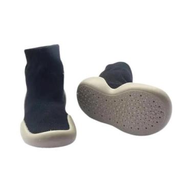Imagem de Sapatos Para Bebês Meninos E Meninas Antiderrapantes Em Cores Sólidas 