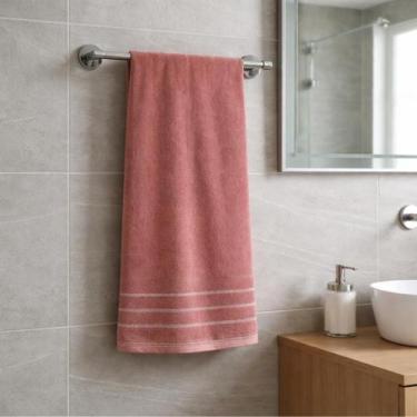 Imagem de Toalha Rosto Aconchego 50x70 Resistente Macia Algodão Toque Suave- Ros