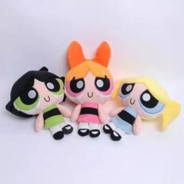 Imagem de Kit de Pelucias com 3 bonecas Meninas Super Poderosas Powergirls Bonec